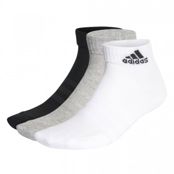 Фото Шкарпетки спортивні C SPW ANK 3P (IC1281), Колір - чорний, білий, сірий, Шкарпетки