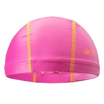 Фото Шапка для плавания DRYSPAND JR CAP (DRYSPAND JR CAP-ROS VIO/VB ORG), Цвет - розовый, оранжевый, Шапки для плавания