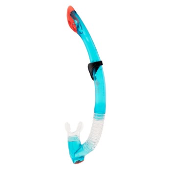 Фото Трубка OXY JR SNORKEL (OXY JR SNORKEL-BLUE/ORANGE), Колір - блакитний, помаранчевий, Трубки для плавання