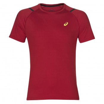 Фото Спортивная футболка ICON SS TOP (2011A259-609), Цвет - красный, Спортивные футболки