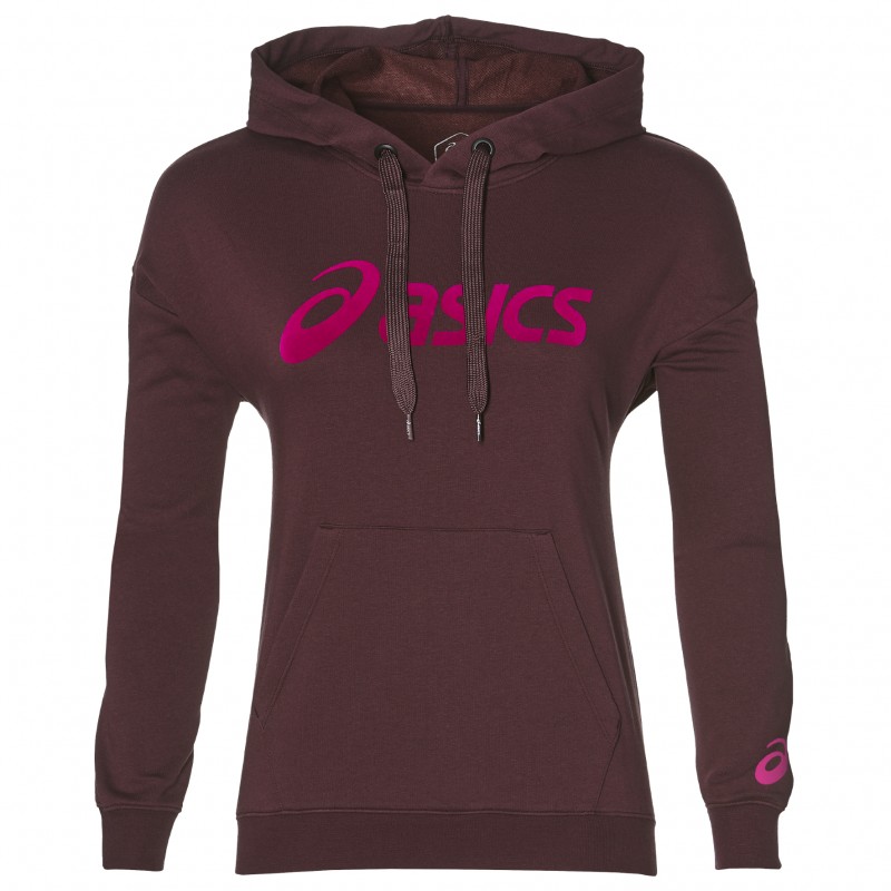 

Реглан big asics oth hoodie (2032A990-500, Бордовый