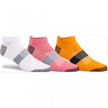 Фото Шкарпетки 3PPK LYTE SOCK (3033A586-704), Колір - персиковий, білий, помаранчевий, Шкарпетки