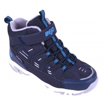 Фото Ботинки KEMI JR (KEMI JR-BLUE/NAVY), Цвет - синий, темно-синий, Городские ботинки