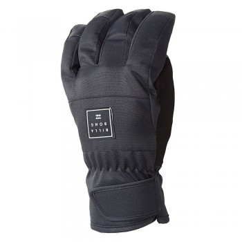 Фото Горнолыжные перчатки KERA GLOVES (Q6GL02-19), Цвет - черный, Горнолыжные перчатки