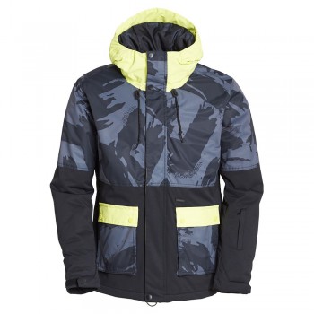 Фото Куртка для сноуборда FIFTY 50 (Q6JM04-838), Колір - жовтий,  Гірськолижні і сноубордичні куртки