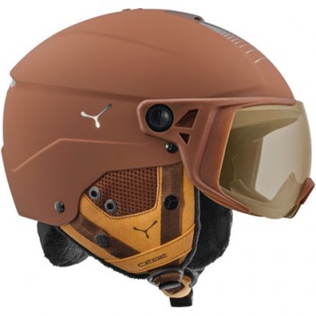 Фото Горнолыжный шлем Element Visor (ELEMENT VISOR-BrownChrome Vari), Цвет - коричневый, Шлемы