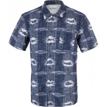 Фото Тенниска Trollers Best SS Men's Shirt (1438981-471), Цвет - темно-синий, Короткий рукав