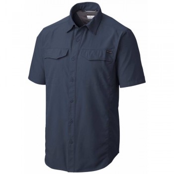 Фото Тенниска Silver Ridge Short Sleeve Men's Shirt (1441661-492), Цвет - темно-синий, Короткий рукав