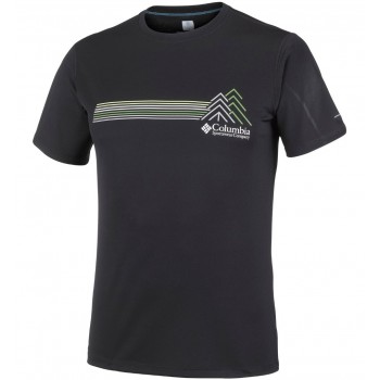Фото Футболка для спорта Zero Rules Short Sleeve Graphic Shirt (1533291-014), Цвет - черный, Спортивные футболки