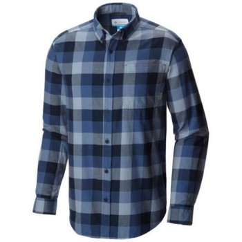 Фото Рубашка дл. рукав Out and Back II Long Sleeve Shirt Men's Shirt (1552061-452), Цвет - синий, Длинный рукав