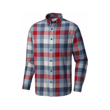 Фото Рубашка с длинным рукавом Out and Back II Long Sleeve Shirt Men's Shirt (1552061-696), Цвет - красный, Рубашки