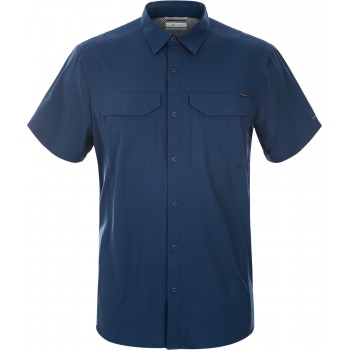 Фото Тенниска Silver Ridge Lite Short Sleeve Shirt (1654311-469), Цвет - синий, Короткий рукав
