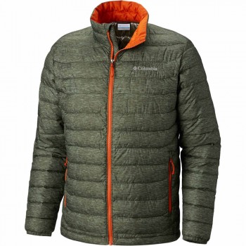 Фото Куртка стеганная Powder Lite Jacket (1698001-213), Цвет - болотный, Стеганные куртки