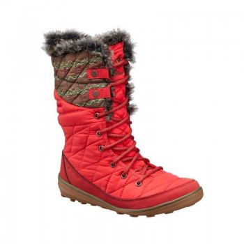 Фото Сапоги HEAVENLY OMNI-HEAT PRINT insulated high boots (1703171-622), Цвет - красный, Сапоги