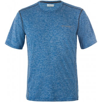 Фото Футболка для спорта Deschutes Runner Short Sleeve Shirt (1711781-469), Цвет - темно-синий, Спортивные футболки