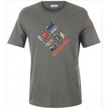 Фото Футболка Washouga Tools Short Sleeve Men's T-shirt (1713481-316), Цвет - болотный, Футболки