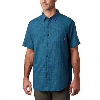 Фото Тенниска Under Exposure YD Short Sleeve Shirt (1715221-464), Цвет - темно-синий, Короткий рукав