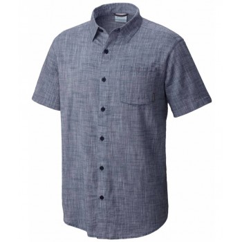 Фото Тенниска Under Exposure YD Short Sleeve Men's Shirt (1715221-492), Цвет - темно-синий, Короткий рукав