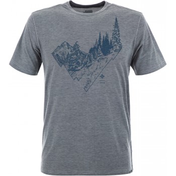 Фото Футболка Trail Shaker II Short Sleeve Shirt (1778822-019), Цвет - серый, Футболки