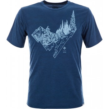 Фото Футболка Trail Shaker II Short Sleeve Shirt (1778822-403), Цвет - синий, Футболки