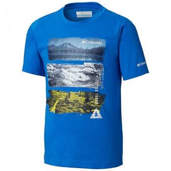 Фото Футболка Camp Champs Short Sleeve Shirt (1833241-438), Цвет - синий, Футболки