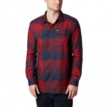 Фото Рубашка с длинным рукавом Silver Ridge 2.0 Flannel (1862061-425), Цвет - красный, синий, Длинный рукав