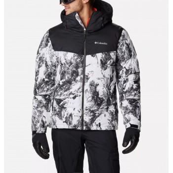 Фото Пуховик синтетический Iceline Ridge™ Jacket (1864271-101), Цвет - черно-белый принт, Городские куртки