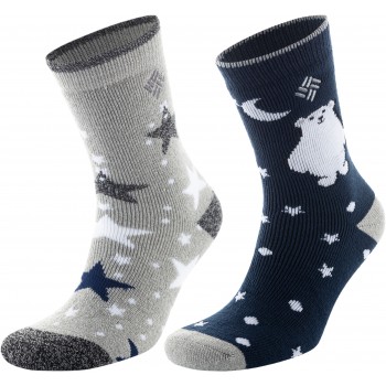 Фото Носки Active leisure socks (RCS927W-GRNAV), Цвет - серый, синий, Носки