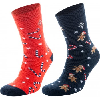 Фото Носки Active leisure socks (RCS928W-NAVRED), Цвет - синий, красный, Носки