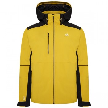 Фото Куртка горнолыжная Remit Jacket (DMP527-U8N), Цвет - желтый, черный, Горнолыжные куртки