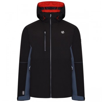 Фото Куртка гірськолижна Remit Jacket (DMP527-Y36), Колір - чорний, синій,  Гірськолижні і сноубордичні куртки
