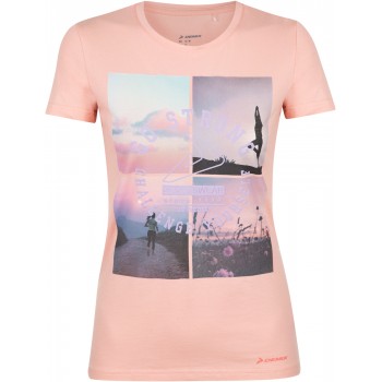 Фото Футболка Women's T-shirt (102231-R0), Цвет - лососевый, Футболки