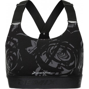 Фото Топ Women's fitness bikini bra (102276-B1), Цвет - черный, Спортивные топы
