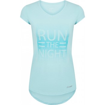 Фото Футболка спортивная Women's running T-shirt (102712-S1), Цвет - голубой, Спортивные футболки