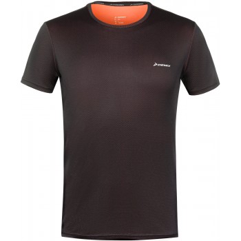 Фото Футболка спортивная Men's running T-shirt (102755-BH), Цвет - черный, Спортивные футболки