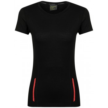 Фото Футболка спортивная Women's sports t-shirt (105150-99), Цвет - черный, Спортивные футболки