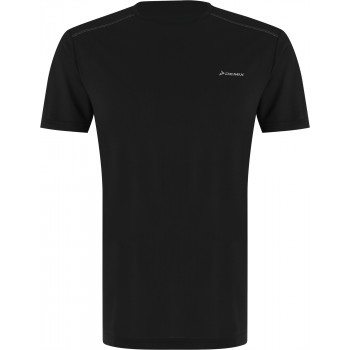 Фото Футболка спортивная черная 110809-99 (110809-99), Цвет - черный, Спортивные футболки