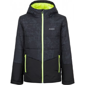 Фото Куртка утепленная Boy's Padded Jacket (A19ADEJAB01-B3), Цвет - черный, Городские