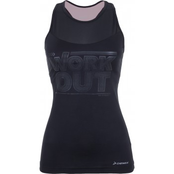 Фото Майка спорт Women's fitness tank top (A19ADESIW04-99), Цвет - черный, Спортивные майки