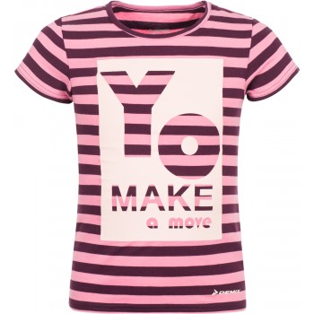 Фото Футболка Girl's T-shirt (A19ADETSG03-J4), Цвет - малиновый, Футболки