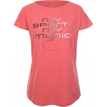 Фото Футболка для спорта Women's T-shirt (A19ADETSW09-X1), Цвет - розовый, Спортивные футболки