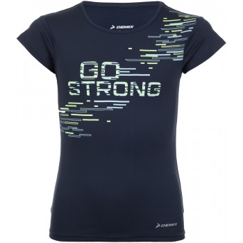 Фото Футболка для спорта Girls' running T-shirt (S19ADETSG05-V4), Цвет - черничный, Футболки