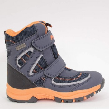 Фото Ботинки FIBO JR (FIBO JR-NAVY/ORN), Цвет - темно-синий, оранжевый, Ботинки