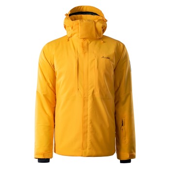 Фото Куртка гірськолижна KAIM (KAIM-SAFFRON/BLK BTY/FOR PRIN), Колір - жовтий,  Гірськолижні і сноубордичні куртки