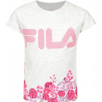 Фото Футболка Girl's T-shirt (100185-1C), Цвет - светло-бежевый, Футболки
