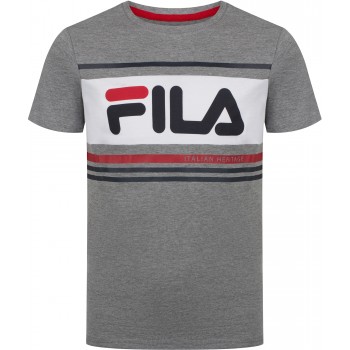 Фото Футболка Boy's T-shirt (101950-2A), Цвет - серый, Футболки