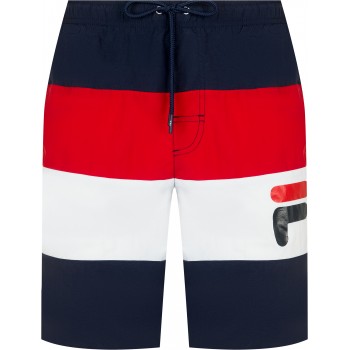 Фото Шорты аква Men's Shorts (102107-MH), Цвет - синий, красный, Шорты для плавания