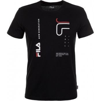 Фото Футболка Men's T-shirt (A19AFLTSM03-99), Цвет - черный, Футболки
