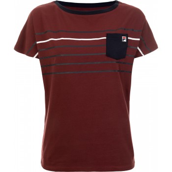 Фото Футболка Women's T-shirt (A19AFLTSW03-R4), Цвет - бордовый, Футболки