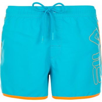 Фото Шорти Boy's Swimming Shorts (S19AFLSHB01-QE), Колір - блакитний, помаранчевий, Шорти пляжні